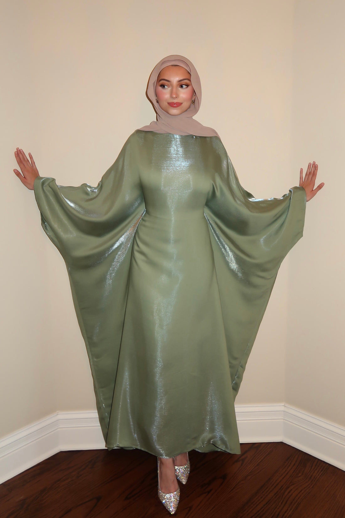 SAGE BUTTERFLY KAFTAN