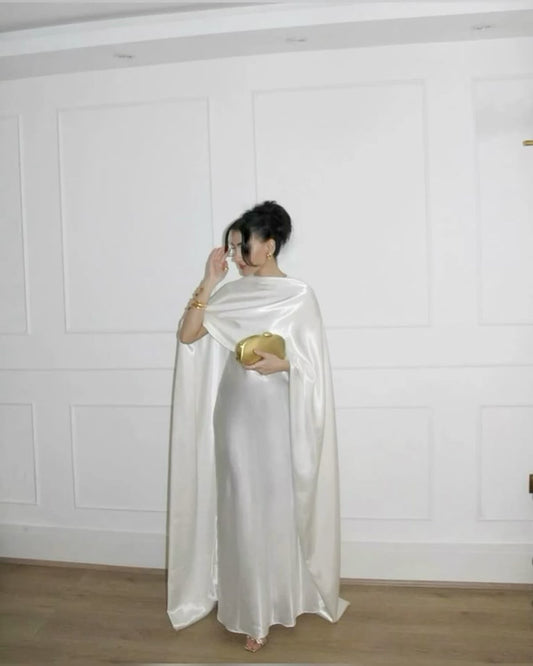 Pearl cape dress