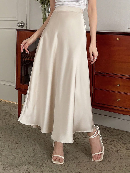 Beige Umbrella skirt