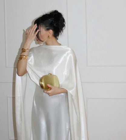 Pearl cape dress