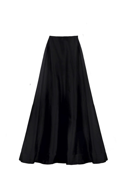 Black umbrella skirt