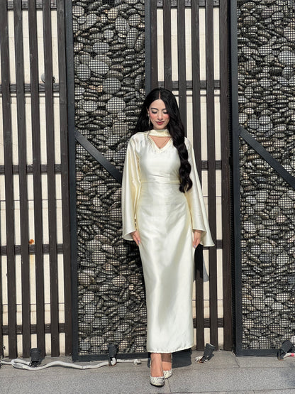 Ivory Silk Dress
