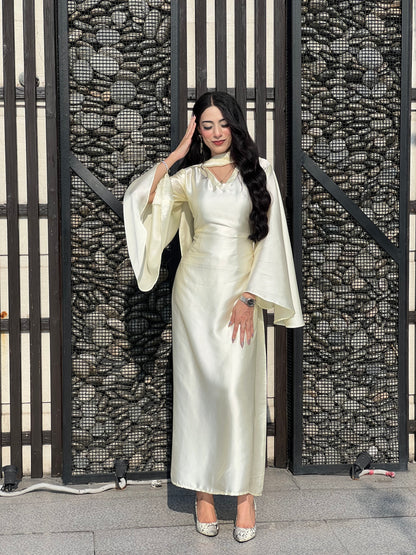 Ivory Silk Dress