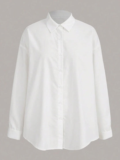 solid button down shirt