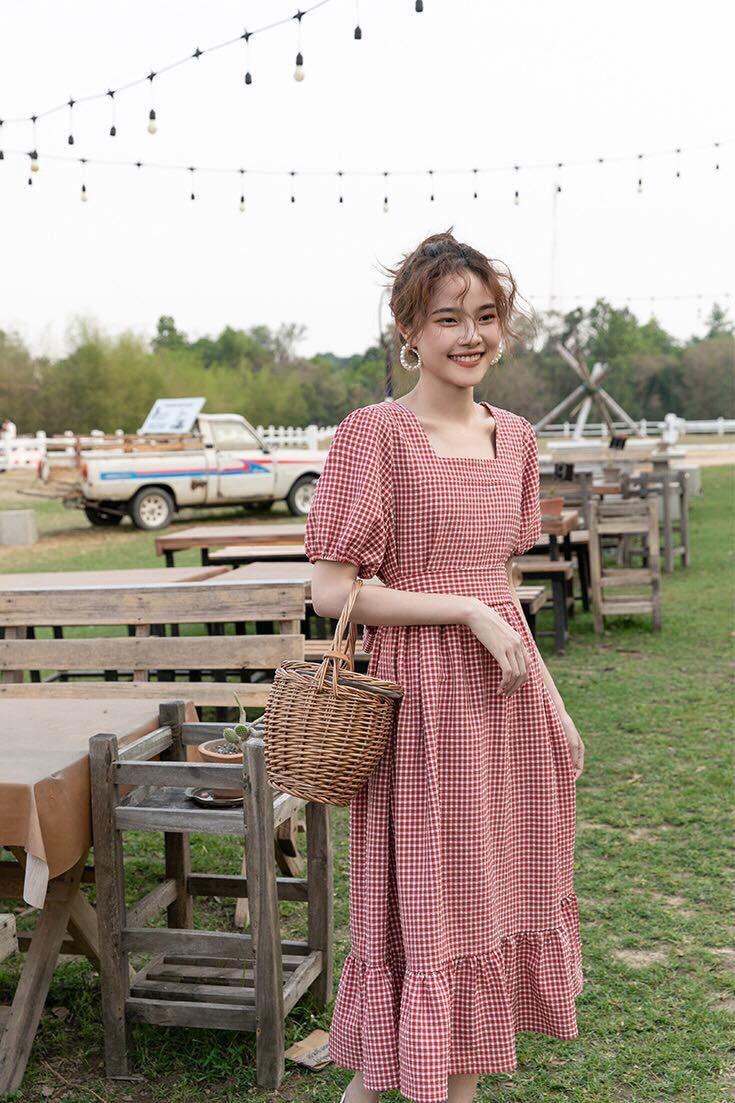 GINGHAM DRESS
