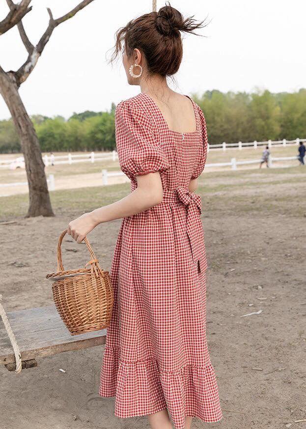 GINGHAM DRESS