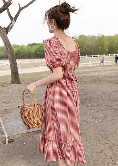 GINGHAM DRESS