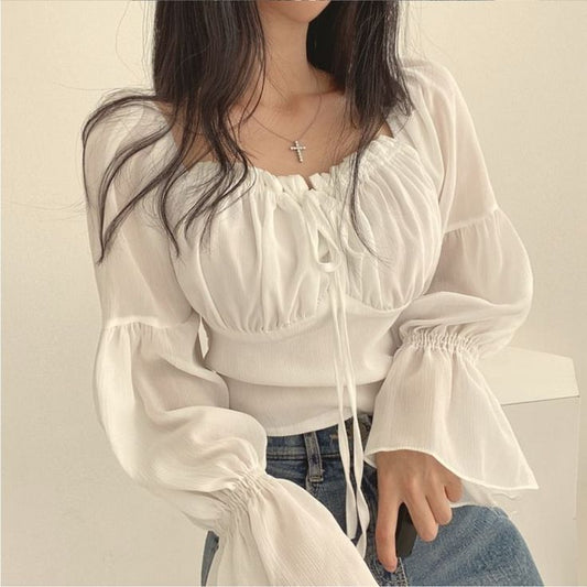 WHITE FAIRY TOP